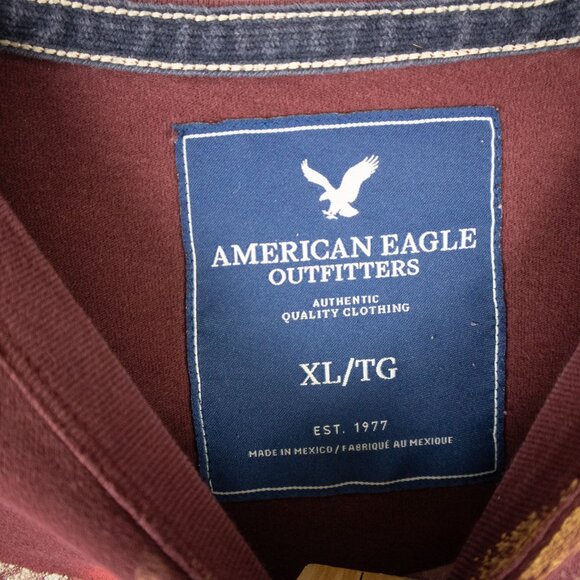 American Eagle Outfitters Distressed Faded Eagle Longsleeve - Picture 5 of 8